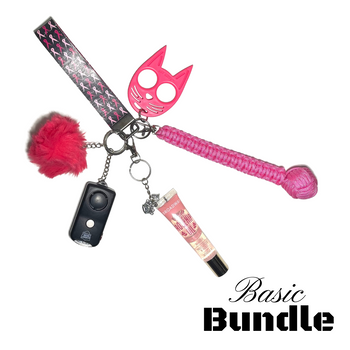 Breast Cancer Awareness Defense Keychain Bundle