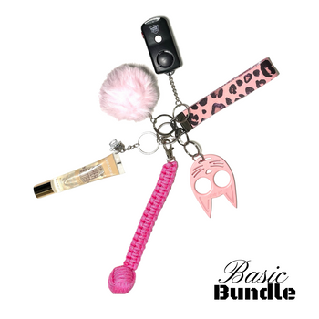 Fuchsia  Self Defense Keychain Bundle