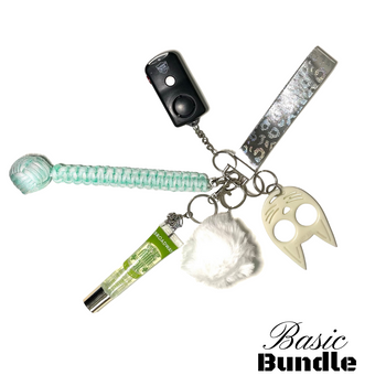 Silver Mint Defense Keychain Bundle