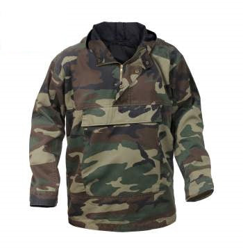 Water-resistant Pullover Parka