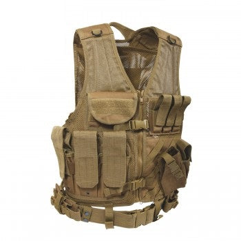 Tactical MOLLE Cross Draw Vests
