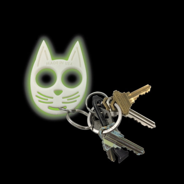 Kitty Keychain Self Defense - Glow In The Dark