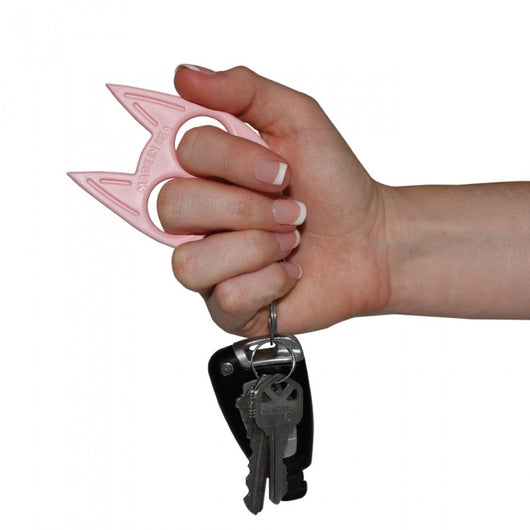 Kitty Keychain Self Defense - Pink